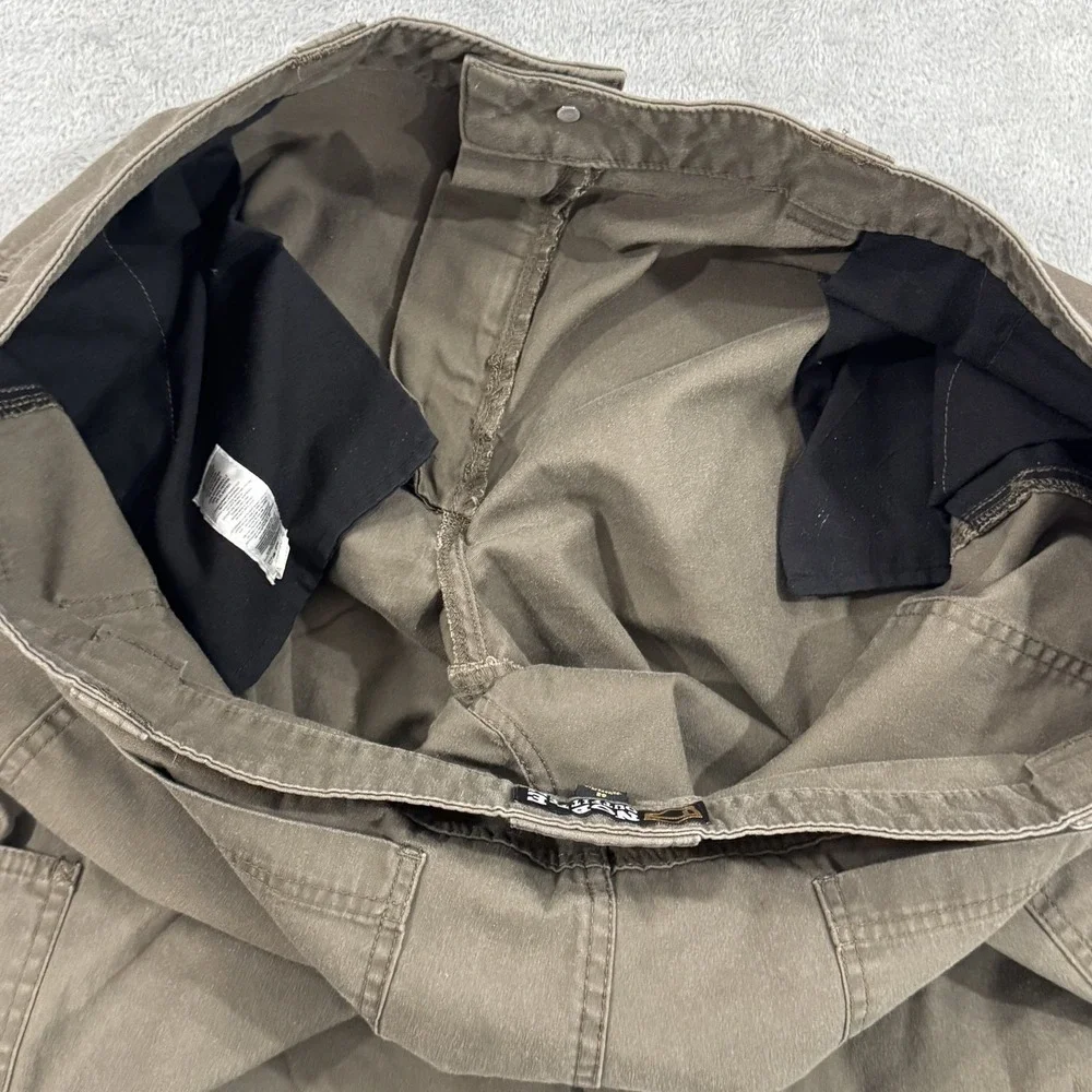 Noble Outfitters Shorts Mens 42 Brown Canvas Carpenter Stretch Work‎ 10